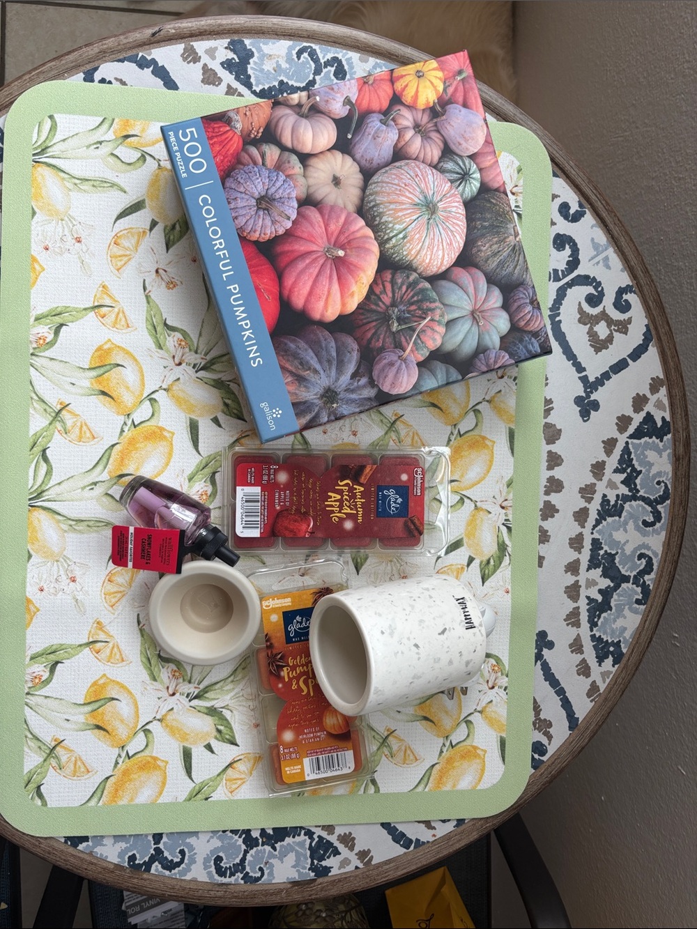 Threshold Multicolor Pumpkin Puzzle and Autumn Home Finds